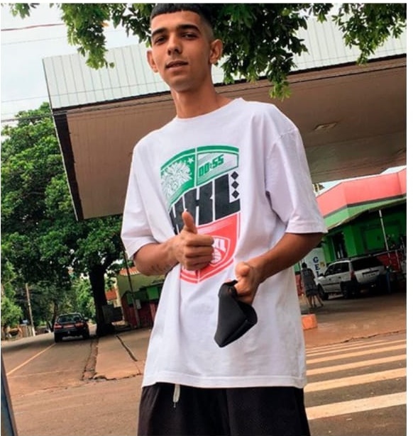 Foto: Divulgação - Wellinton Diogo Faustino dos Santos, de apenas 21 anos, foi encontrado na Rodovia Fortunato Petrini, próximo ao Balneário, em Florínea, depois de ser jogado no rio Dourado.