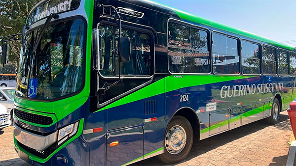 Foto: Divulgação - Ônibus da Guerino Seiscento pronto para atender as linhas intermunicipais da região a partir de segunda-feira, 20.