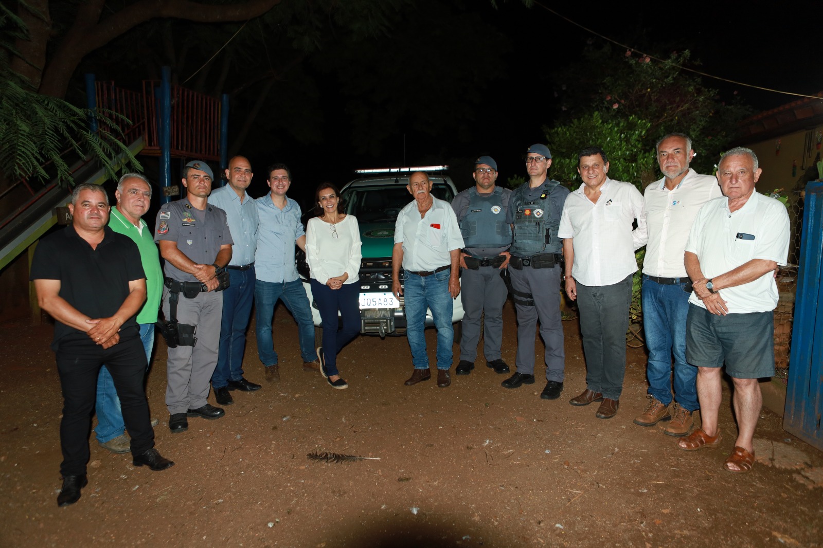 Foto: Departamento de Comunicação PMA - O encontro contou com a presença do vice-prefeito Alexandre "Cachorrão", autoridades da segurança pública, vereadores e representantes da área rural.