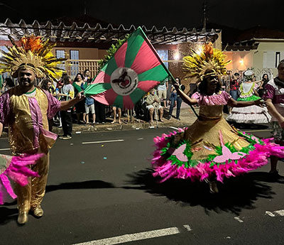 Foto: Arquivo - Desfile da VO em 2023. Esse 