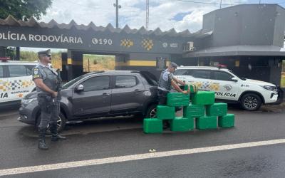 Perseguição Policial termina com apreensão de quase 300 Kg de maconha em Presidente Prudente